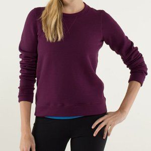 lululemon Plum Purple crew neck pullover
